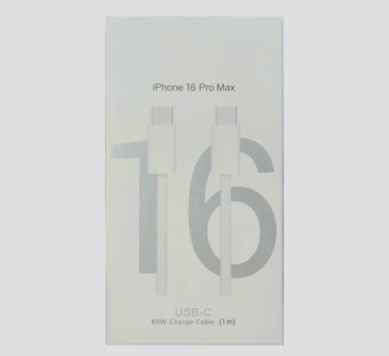 60W USB-C Fast Charging Cable (1 Meter)