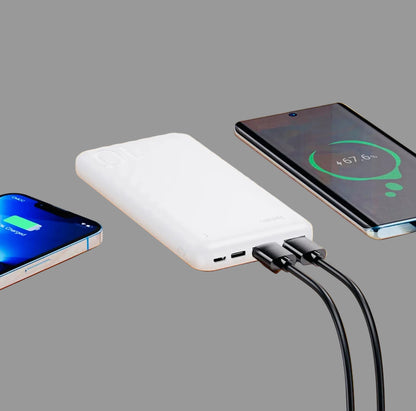 HOCO J163 10000mAh Power Bank – Multi Cable Fast Charging