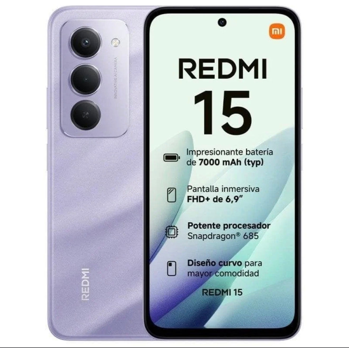 Redmi 15 – 6GB RAM / 128GB Storage | 7000mAh Battery, Snapdragon 685, 6.9” FHD+ Display