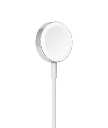 Magnetic Fast Charger to USB-C Cable for Smartwatch – 1m, White, Fast Charging (New)
