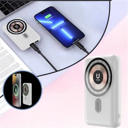 MTK TD2136 Magnetic Wireless Power Bank 10000mAh